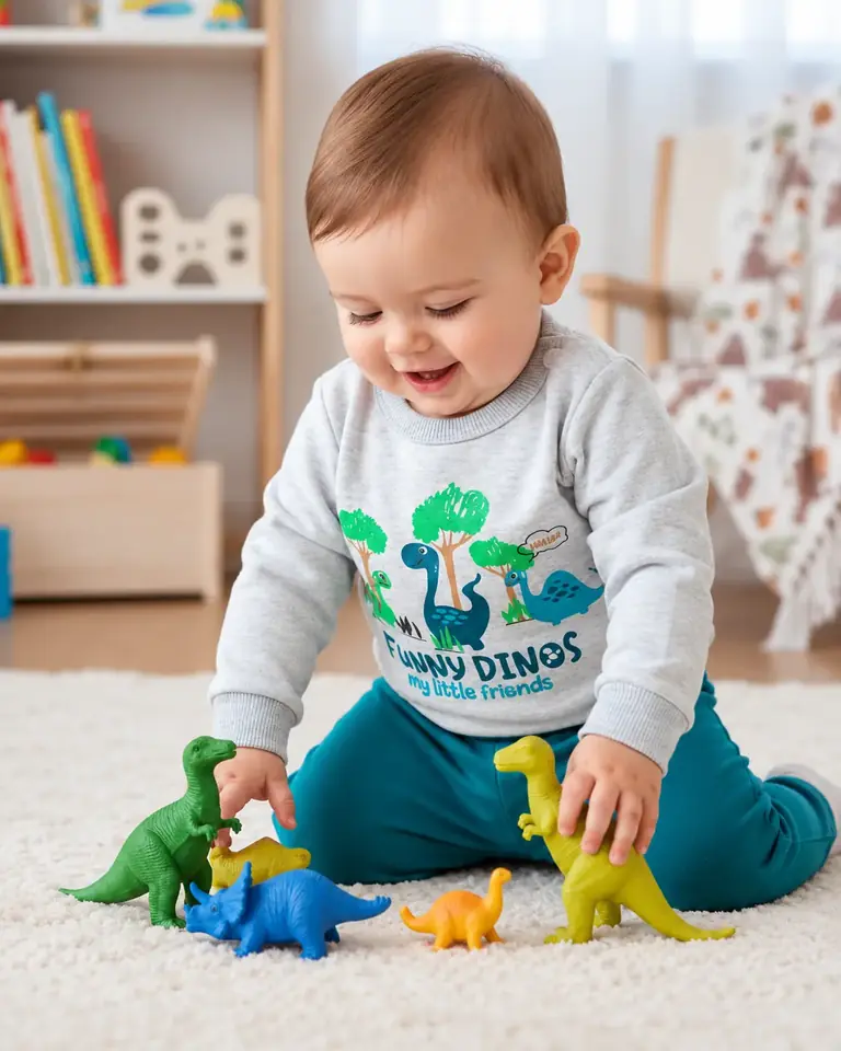 Conjunto Deportivo Dino - Talle 6/8M