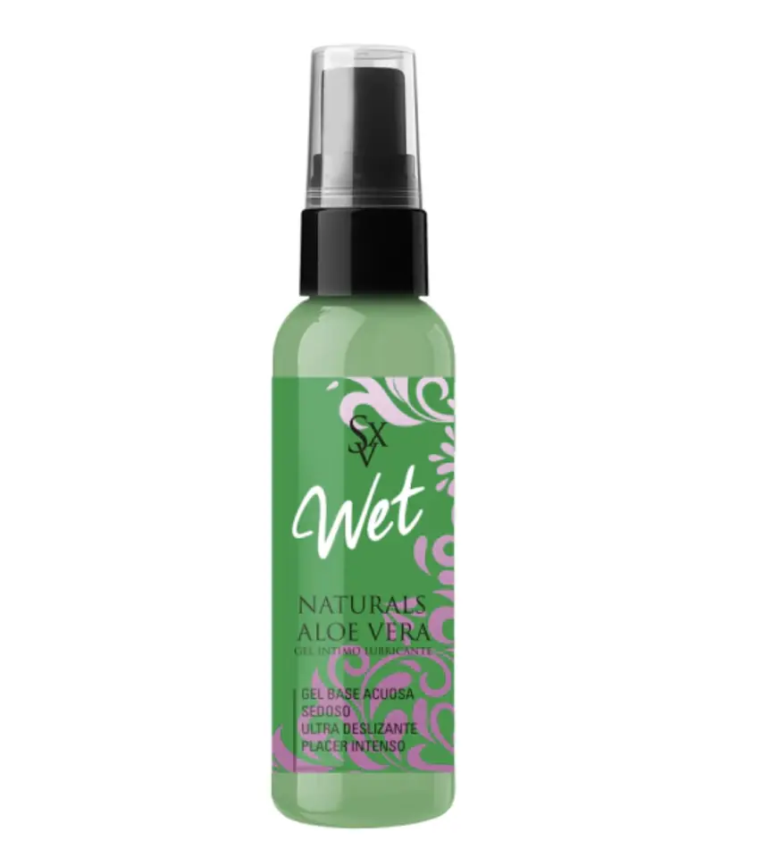 Wet Gel Lubricante con Aloe Vera