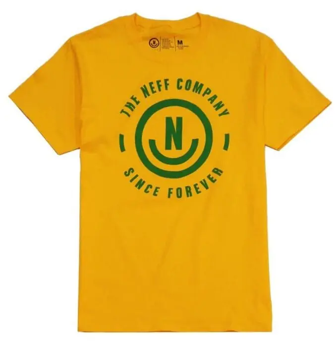 Remera amarilla neff company