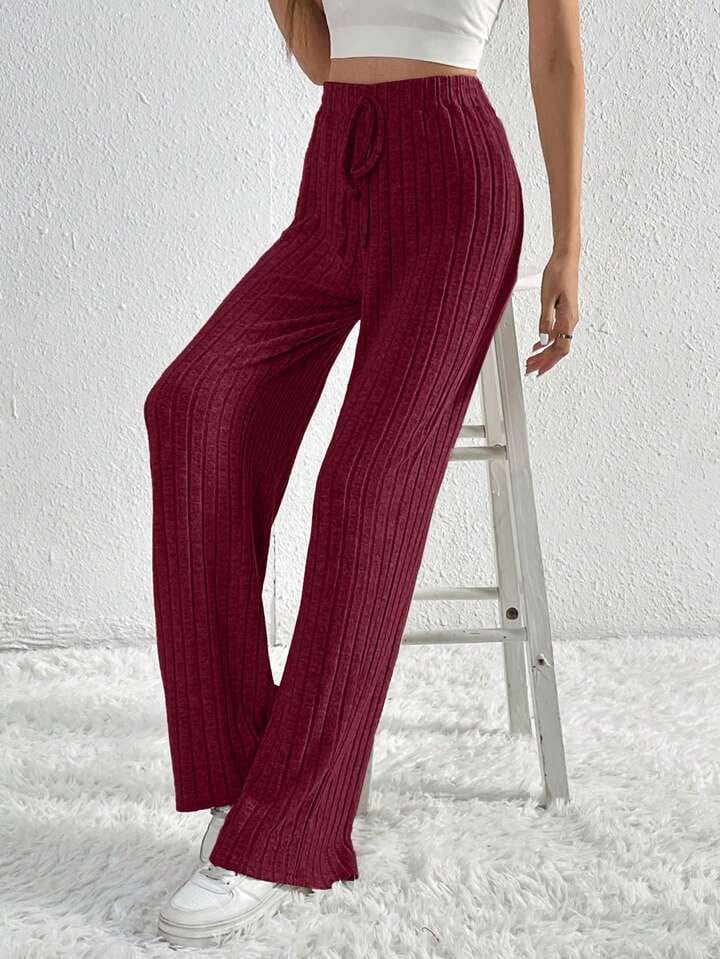Pantalón bordo canalé