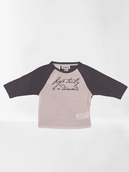 Remera Reebok Infantil Manga larga AB5388