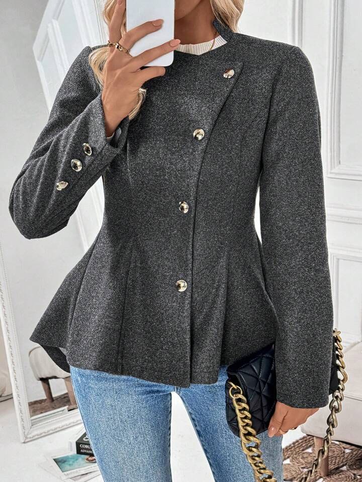 Blazer gris varios botones