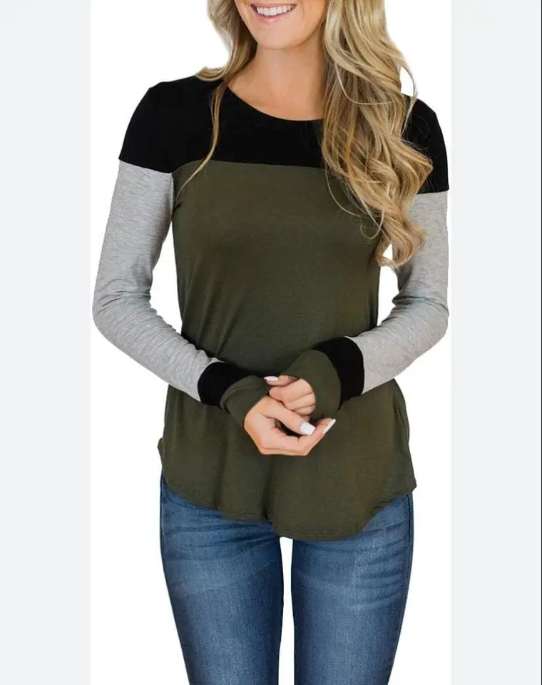 Remera lineas negra,verde y gris