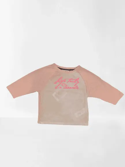 Remera Reebok Infantil Manga larga AB5387