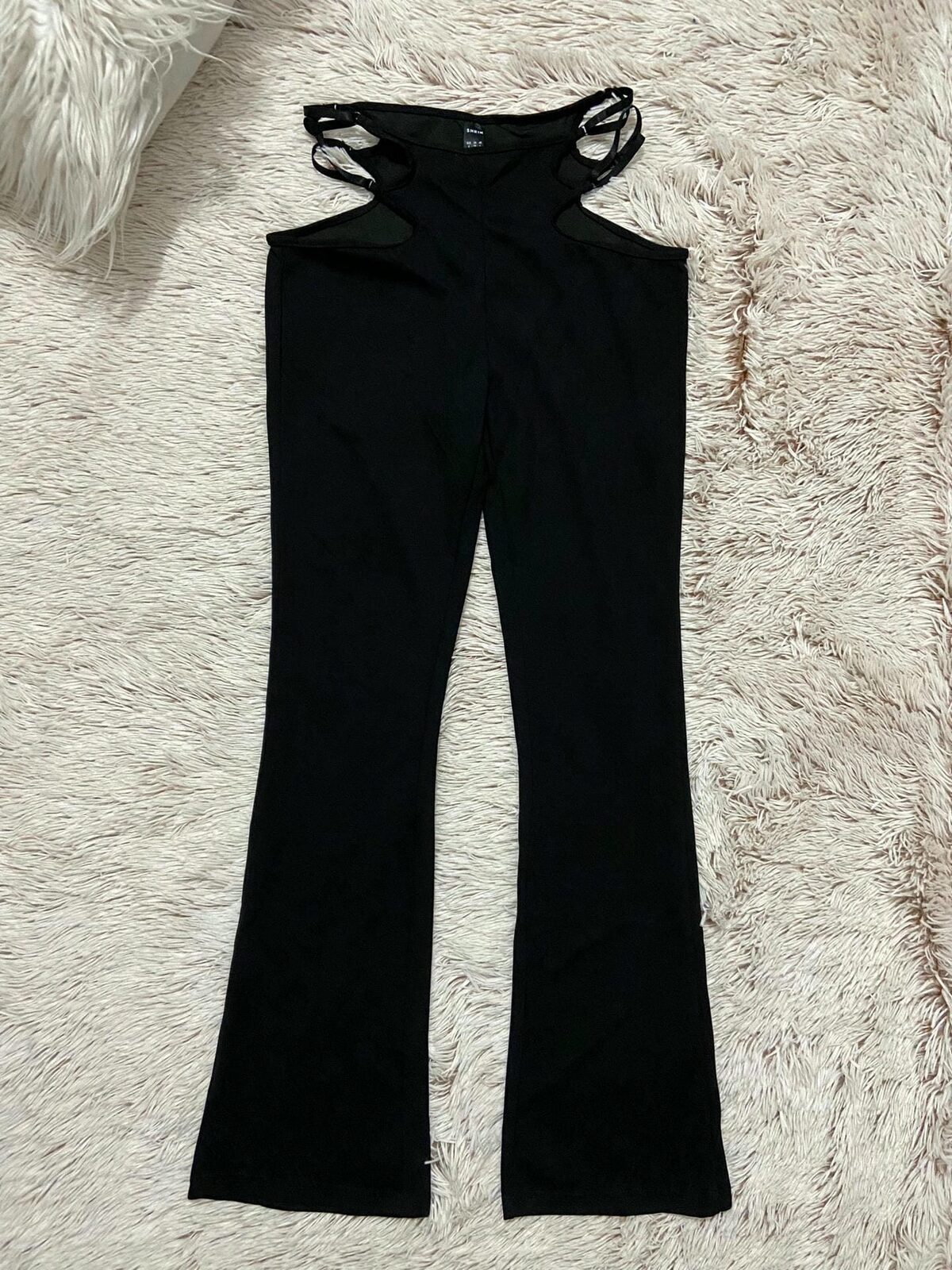 Pantalón tiras a la cintura SHEIN