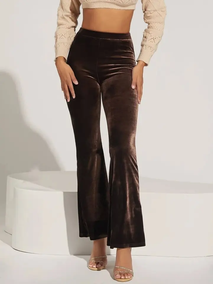 Pantalón terciopelo SHEIN