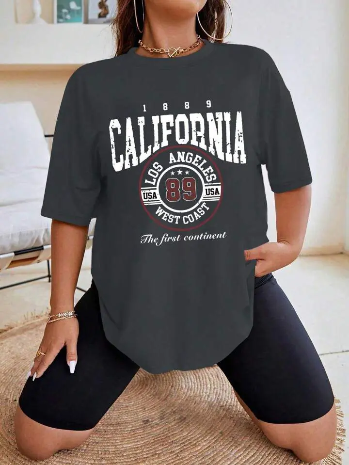 Remera gris california 89