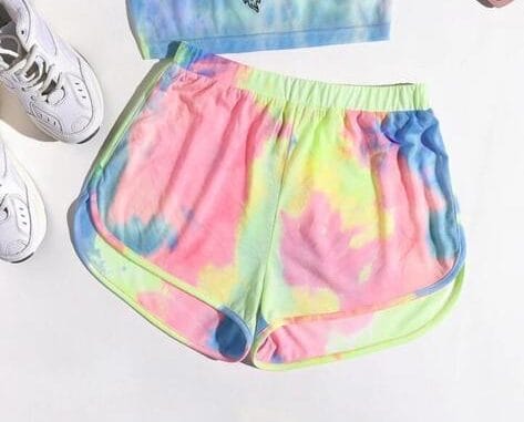 Short multicolor