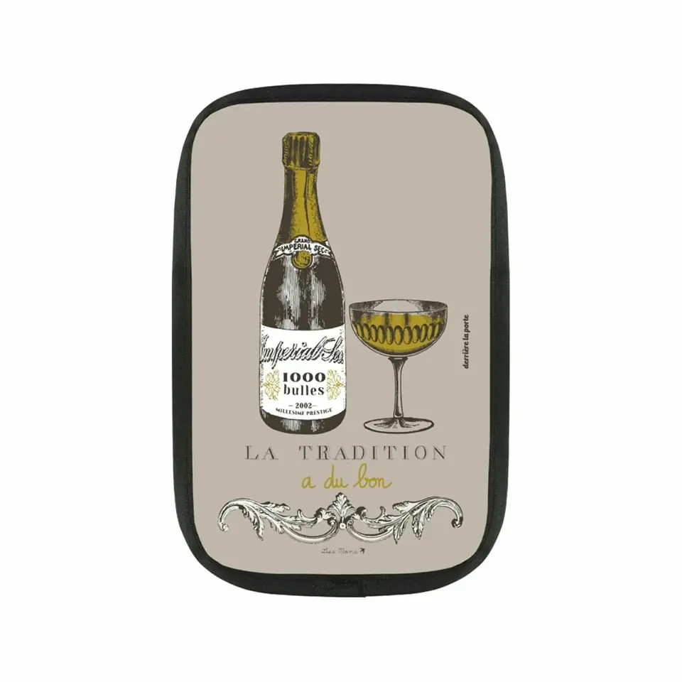 ENFRIADOR DE BOTELLAS CON GEL DERRIERE LA PORTE