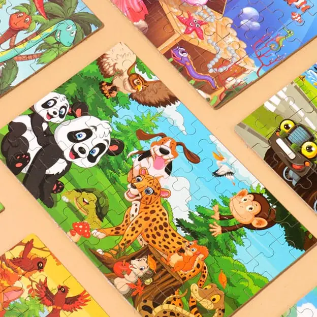 PUZZLE 60 PIEZAS EN CAJA DE METAL