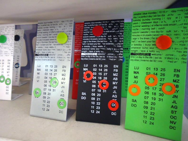 CALENDARIO PERPETUO METALICO 7MM