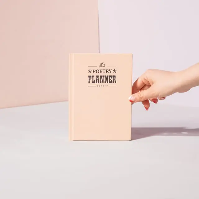Agenda Poetry Planner Arena