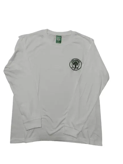 REMERA MANGA LARGA BLANCA/GRIS