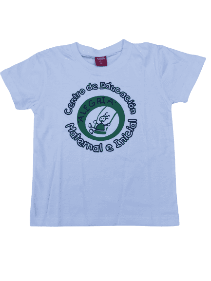 Remera de algodón manga corta