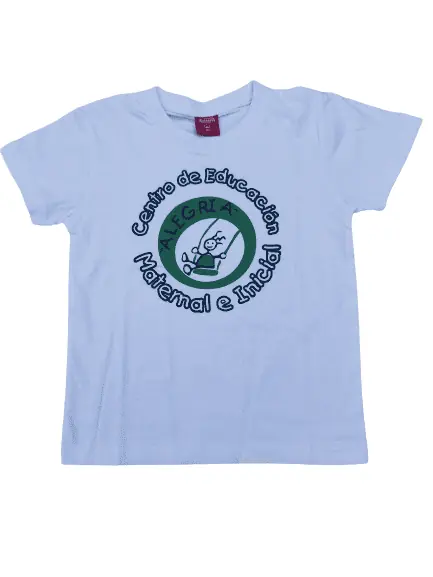 Remera de algodón manga corta