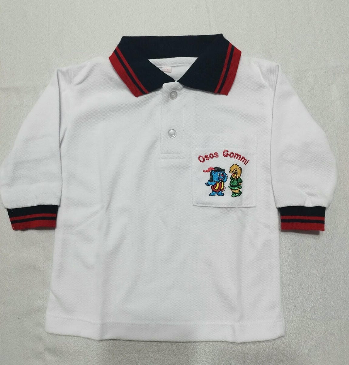 Remera Polo manga larga