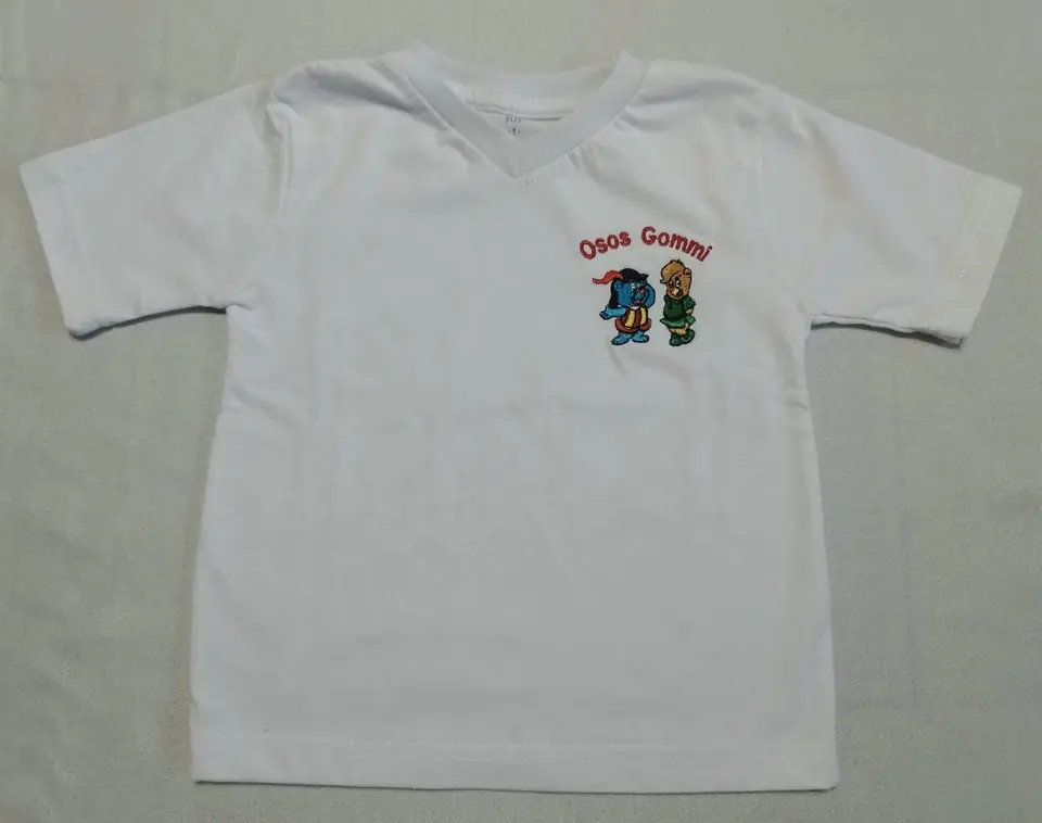 Remera de algodón manga corta/larga