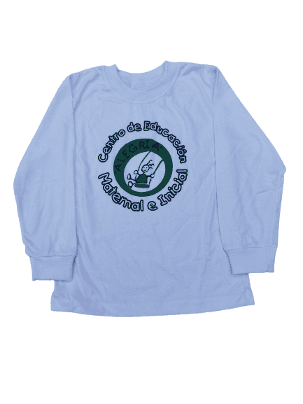 Remera de algodón manga larga