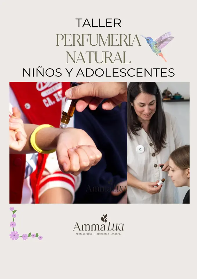 Taller Perfumeria Natural Niños .y Adolescentes