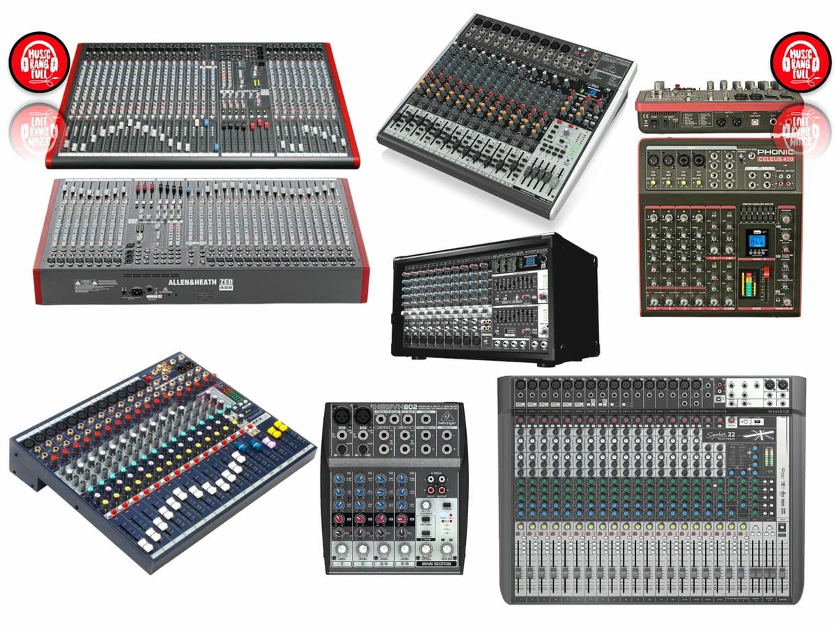 CONSOLAS MIXER ANALOGICAS
