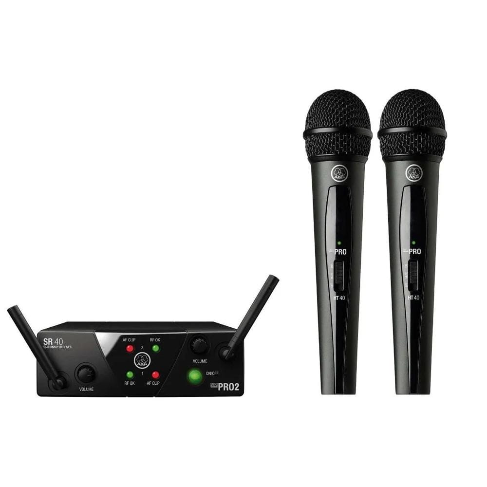 AKG WMS40 DUAL MICS