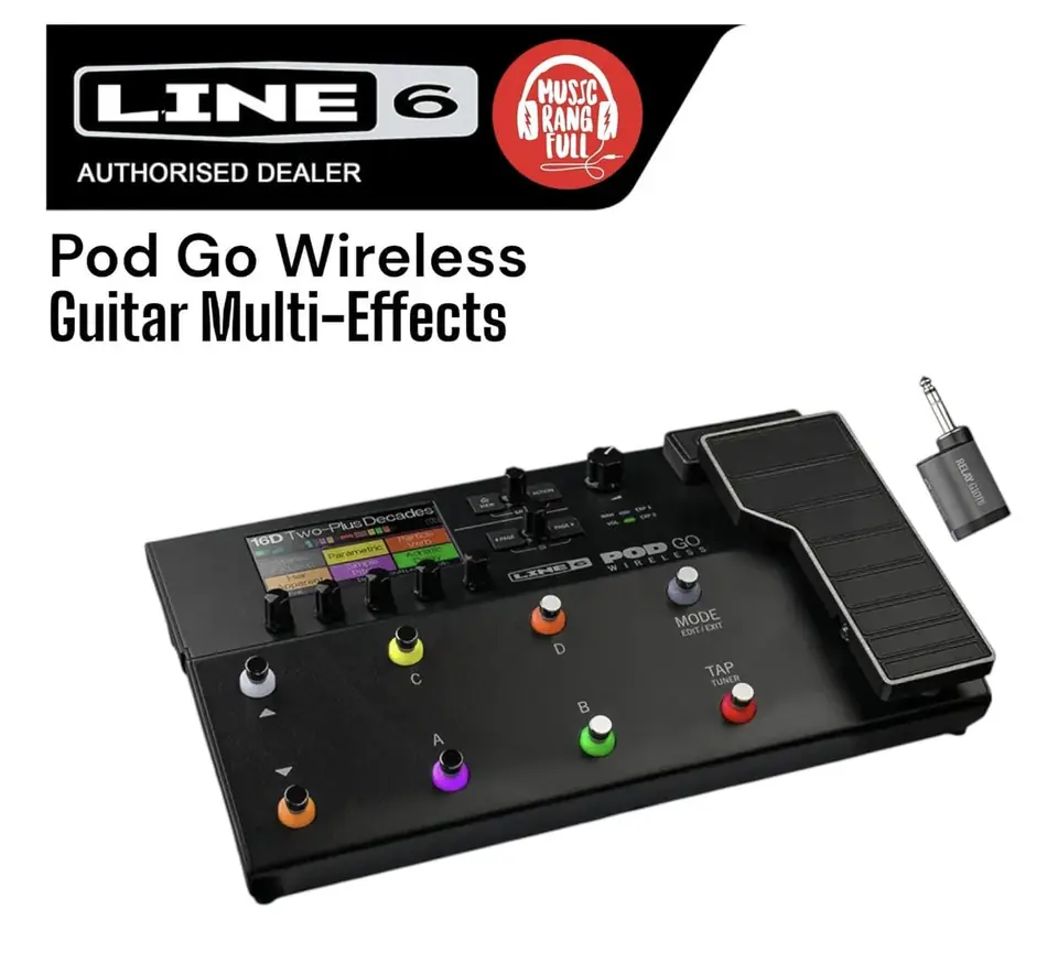 LINE6 POD GO WIRELESS GUITAR EFFECT