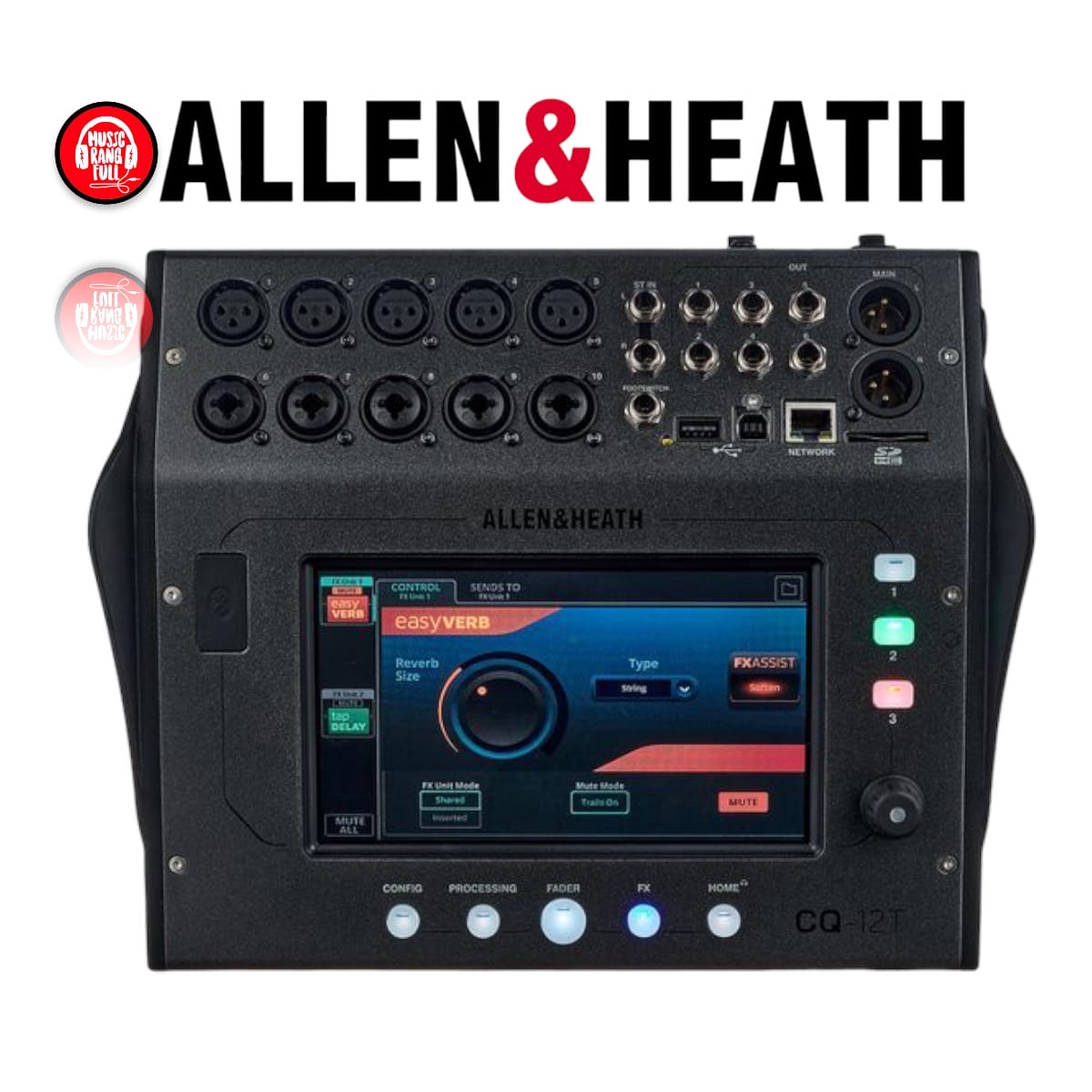 ALLEN&HEATH CQ12T DIGITAL MIXER