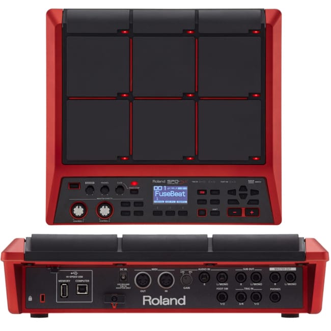 ROLAND SPD SX SE RED SAMPLING