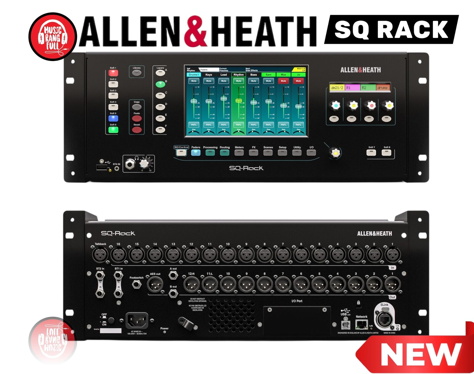 Allen&Heath SQ RACK SQ Series
