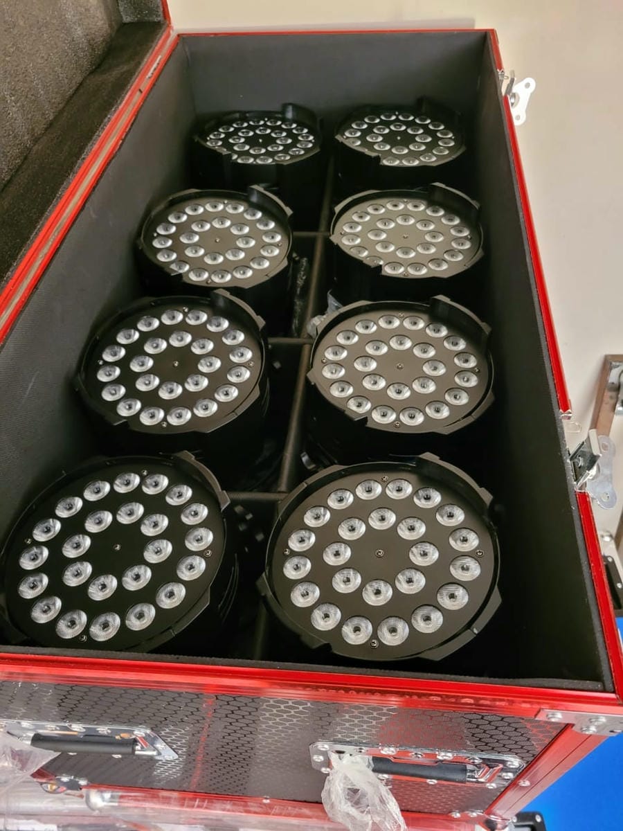 kit 8 tachos led mas anvil 18wats GM PRO LIGHT