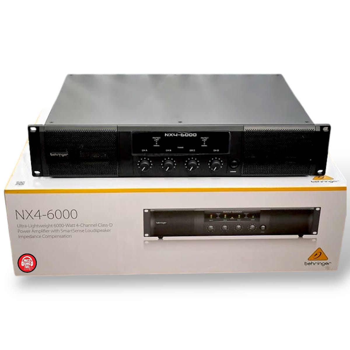BEHRINGER NX4 6000 amplificador digital