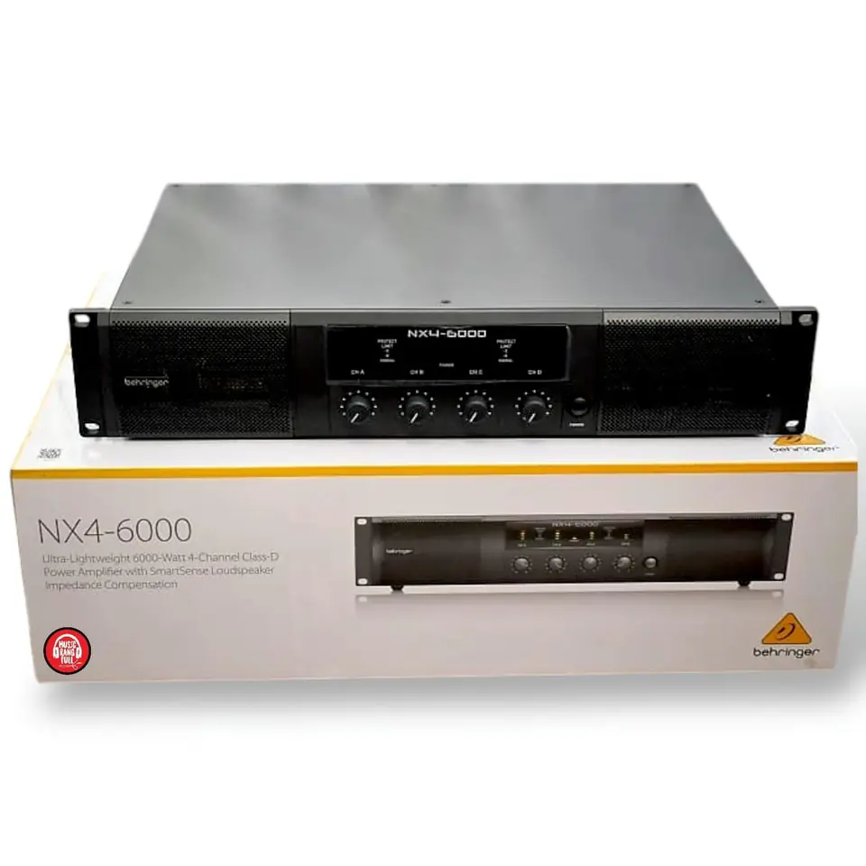 BEHRINGER NX4 6000 amplificador digital