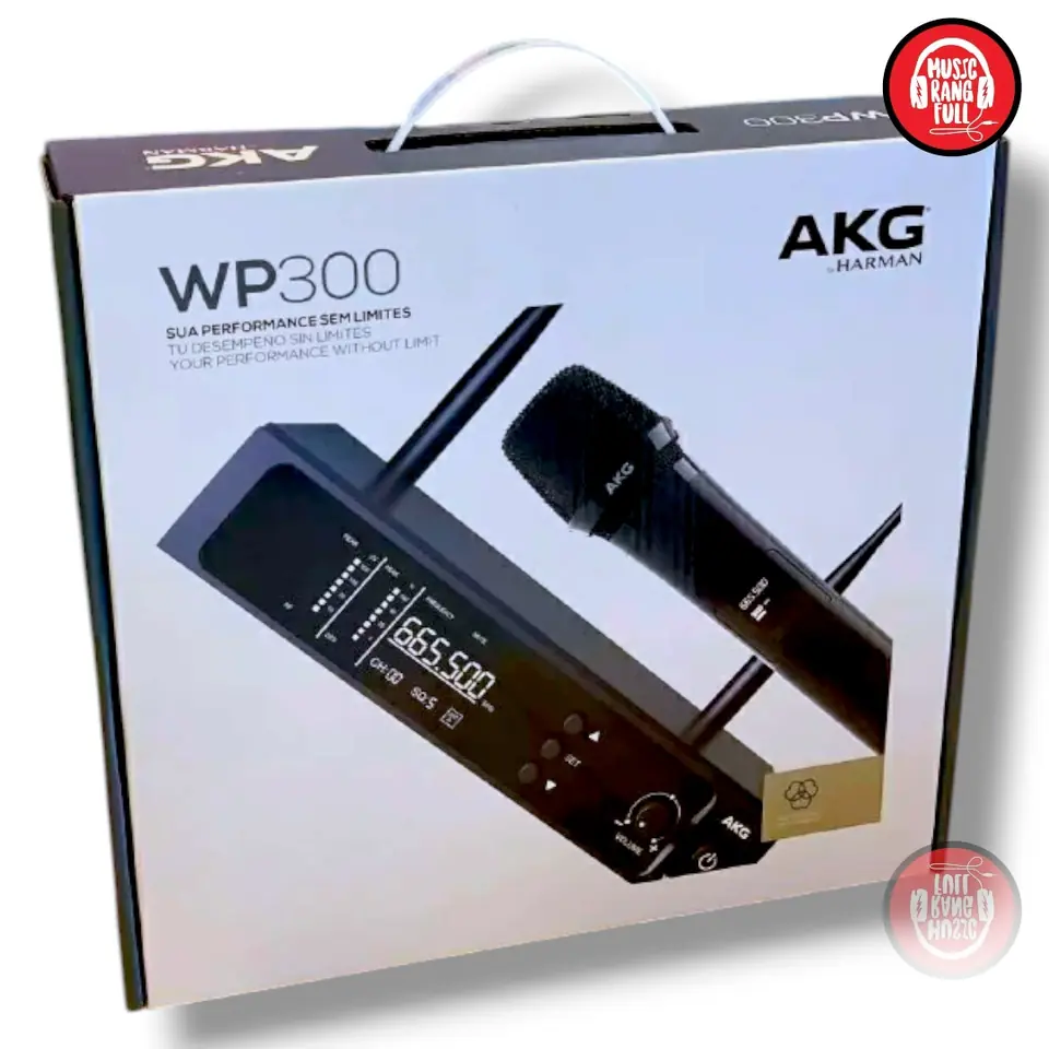 AKG WP300 MICRÓFONO INALÁMBRICO WP 300
