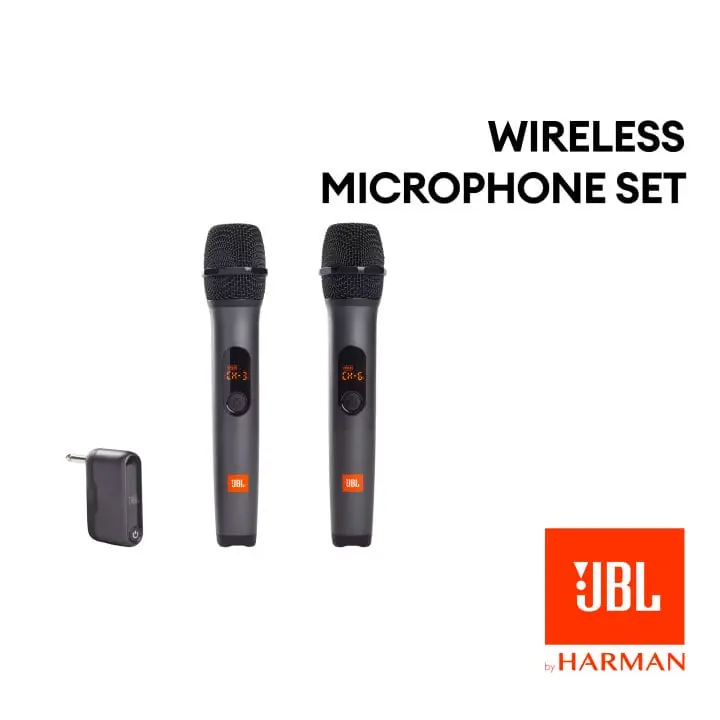 MICROFONO JBL WIRELESS HARMAN DUAL