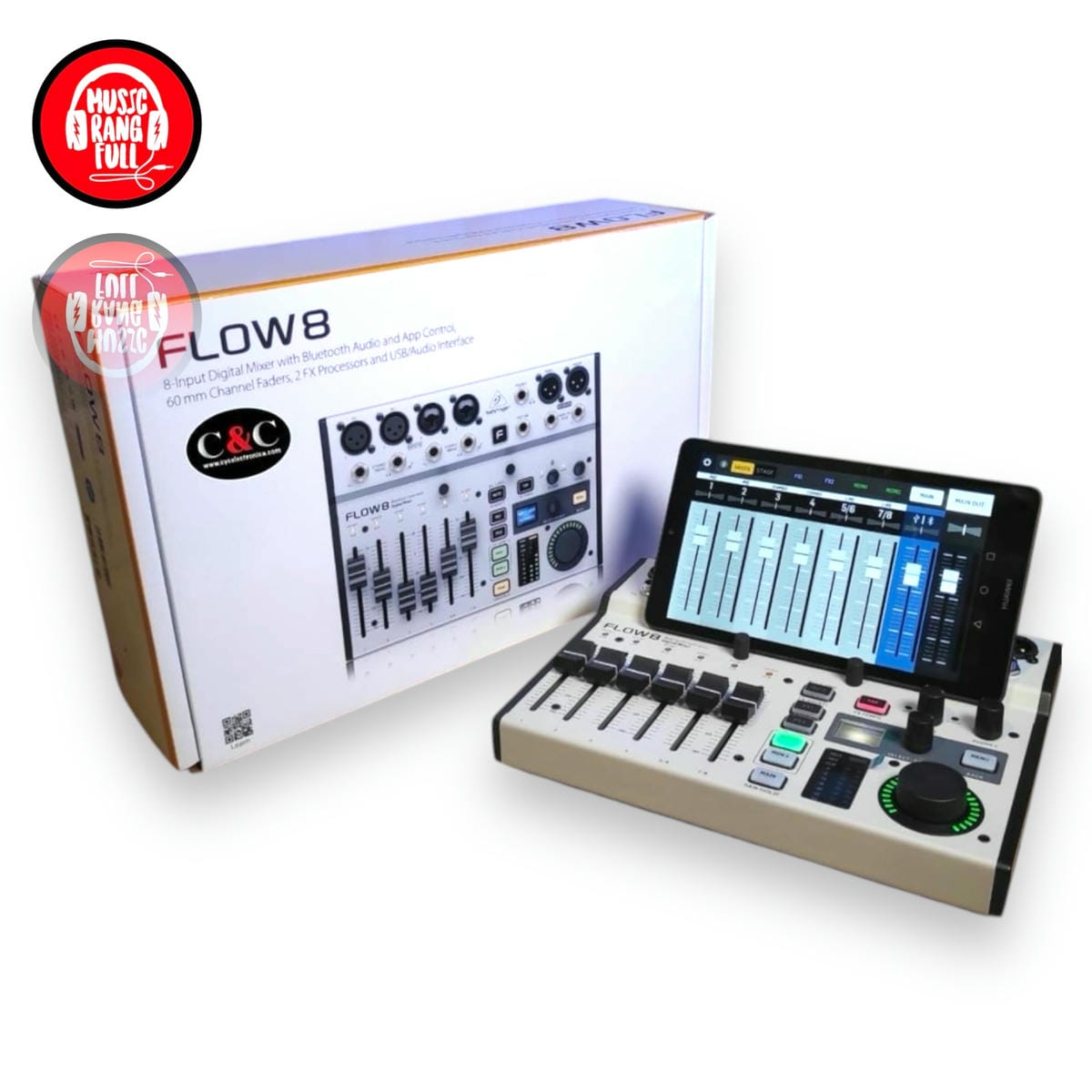 BEHRINGER FLOW 8 MIXER DIGITAL USB