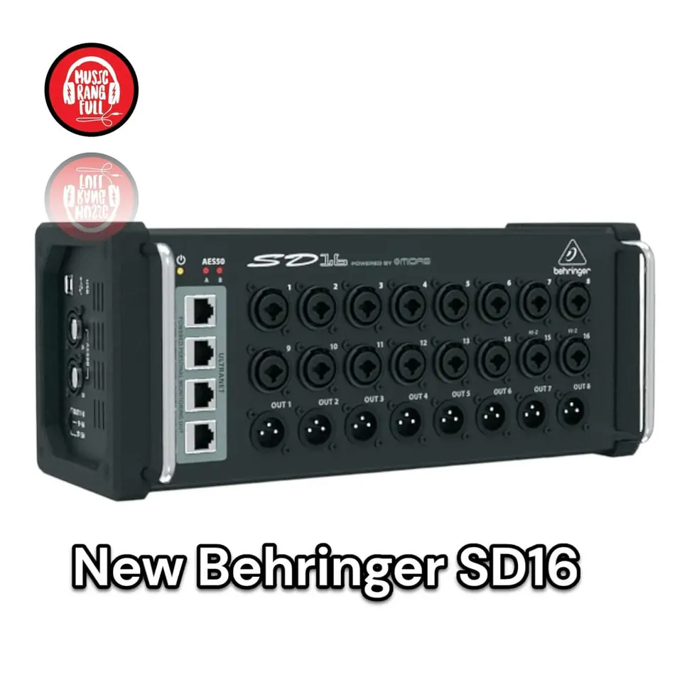 NEW BEHRINGER SD16 SNAKE DIGITAL