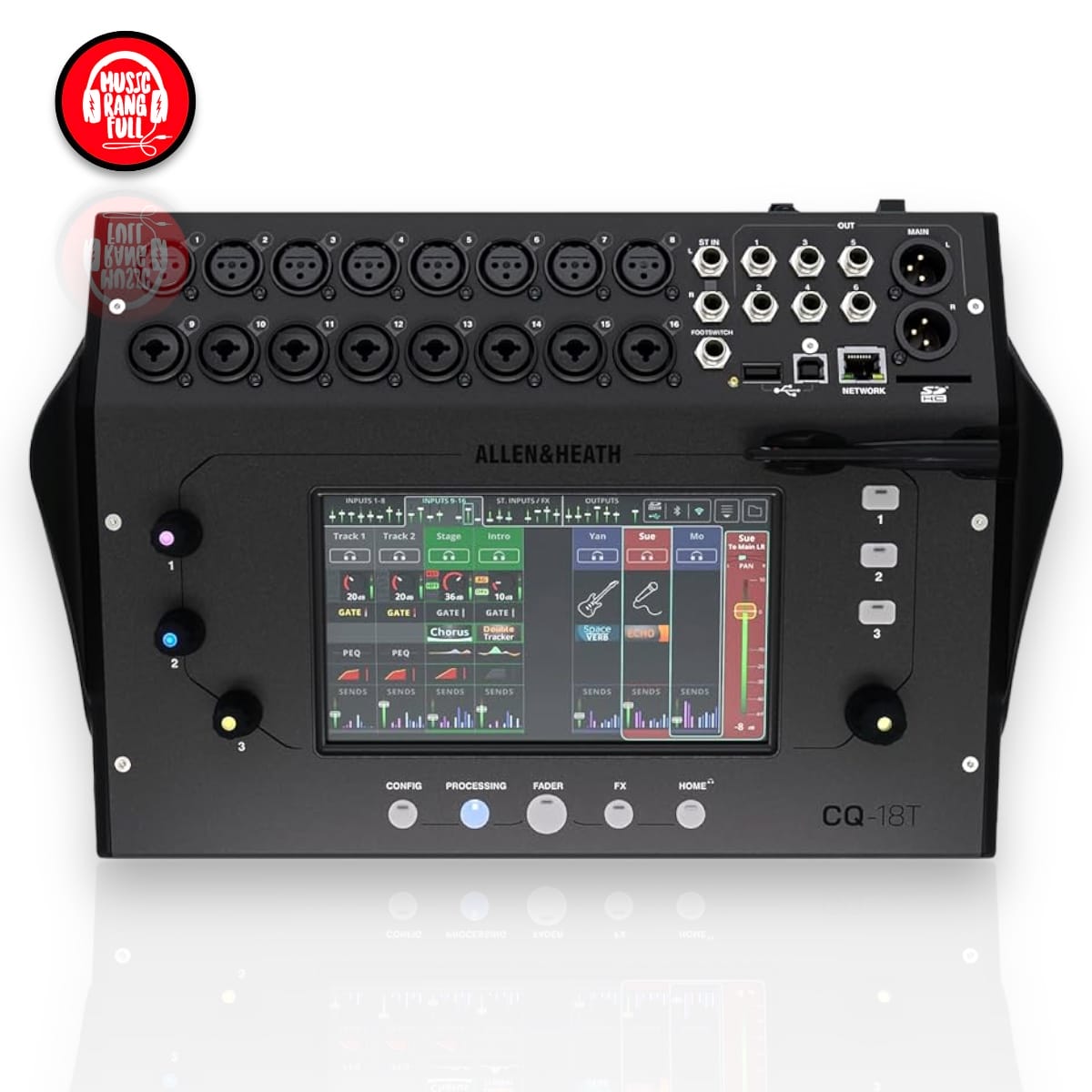 ALLEN&HEATH CQ18T MIXER DIGITAL TACTIL
