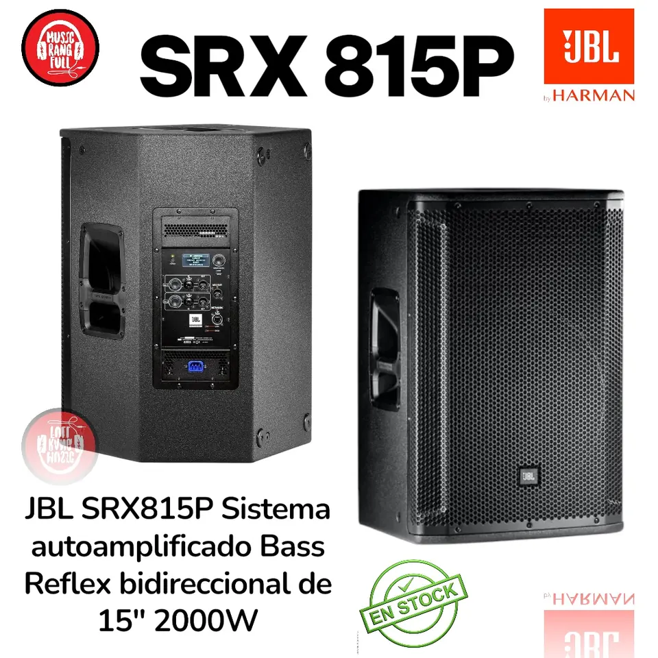JBL SRX 815P Bass réflex 15”