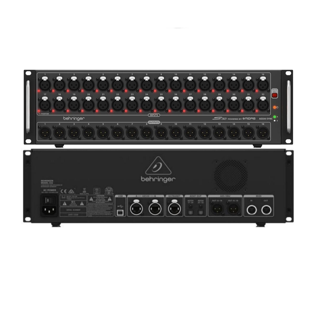 Behringer S32 snake Patchera digital