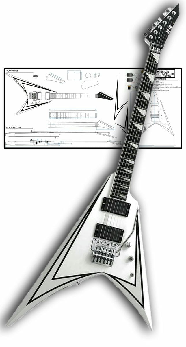 Style ESP SV Alexi Laiho Signature