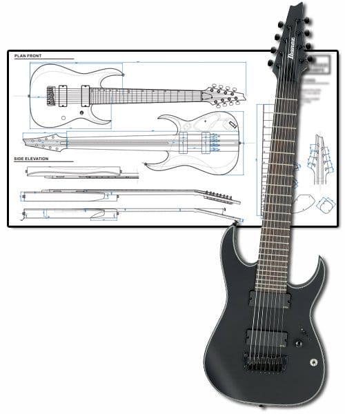 Style Ibanez RGIR38BFE (8strings)