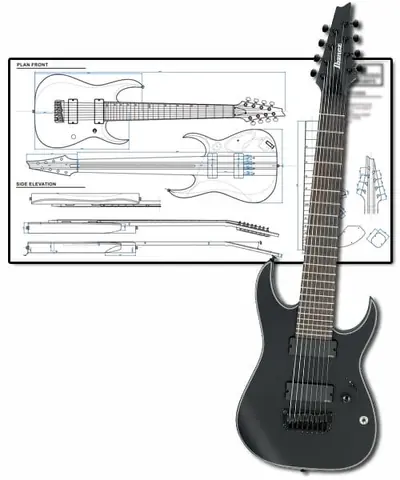 Style Ibanez RGIR38BFE (8strings)