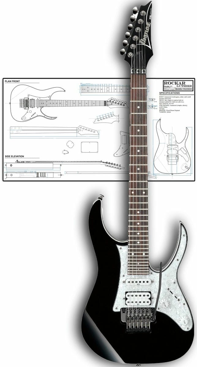 Style Ibanez RG550XH (30 frets)