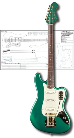 Style Fender Bass VI