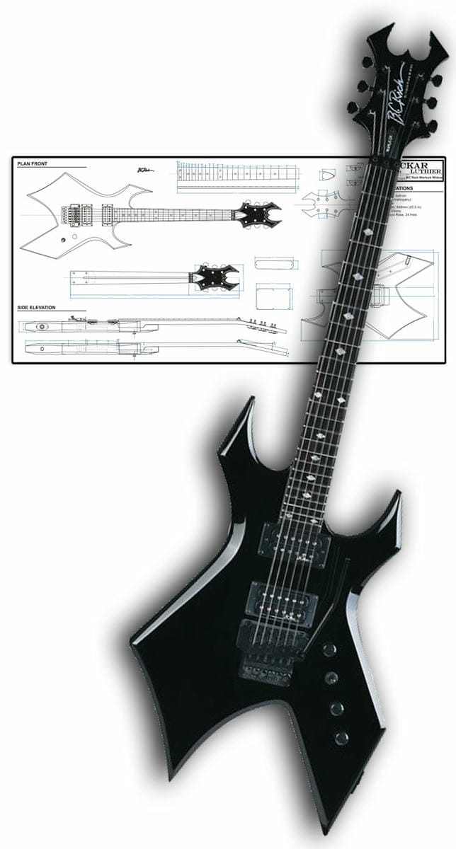 Style B.C.Rich Warlock Widow