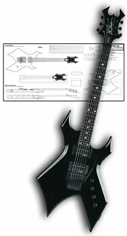 Style B.C.Rich Warlock Widow