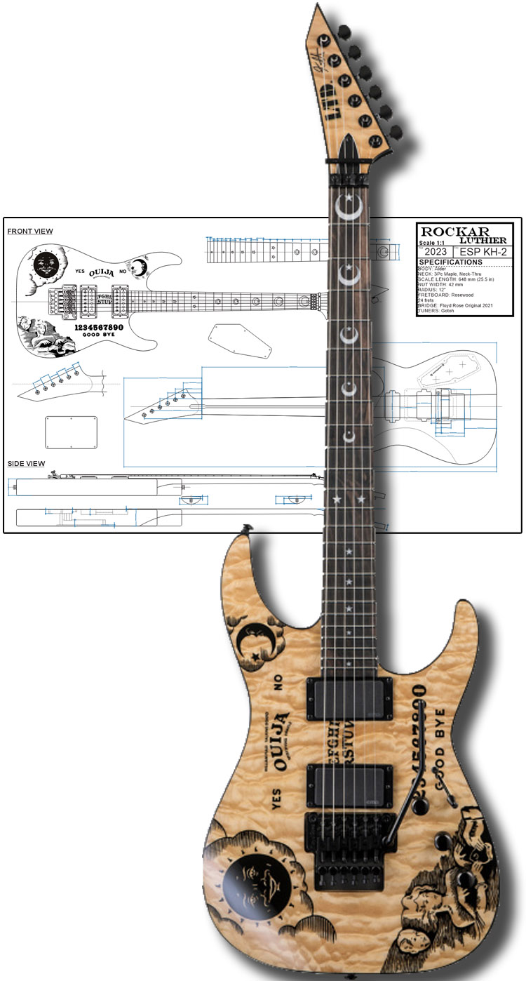 Style ESP KH-2 (ouija)