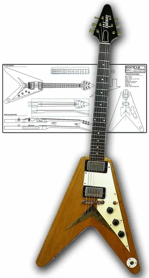 Style Gibson Flying V 58