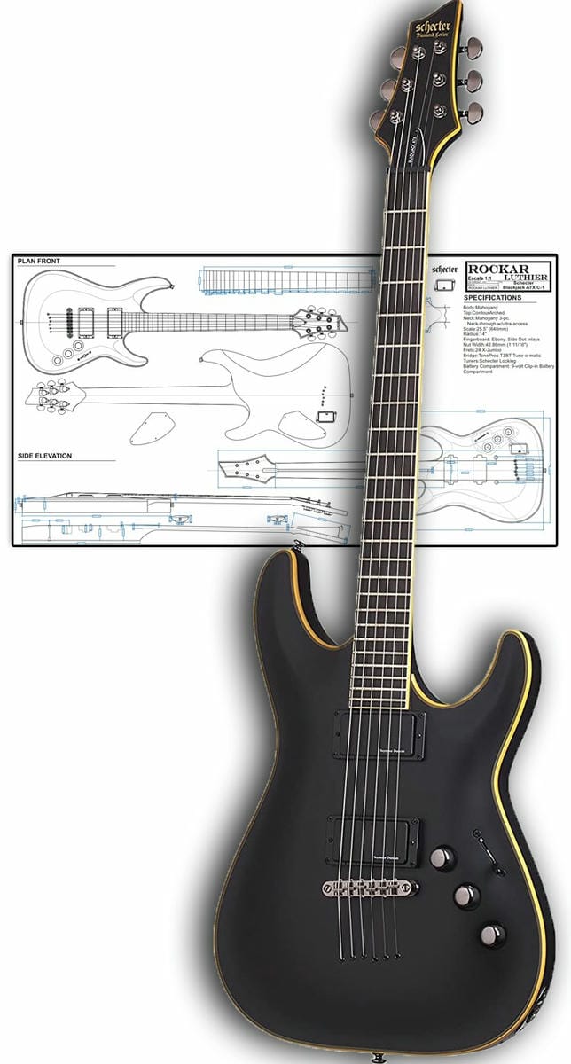 Style Schecter Blackjack Atx C-1