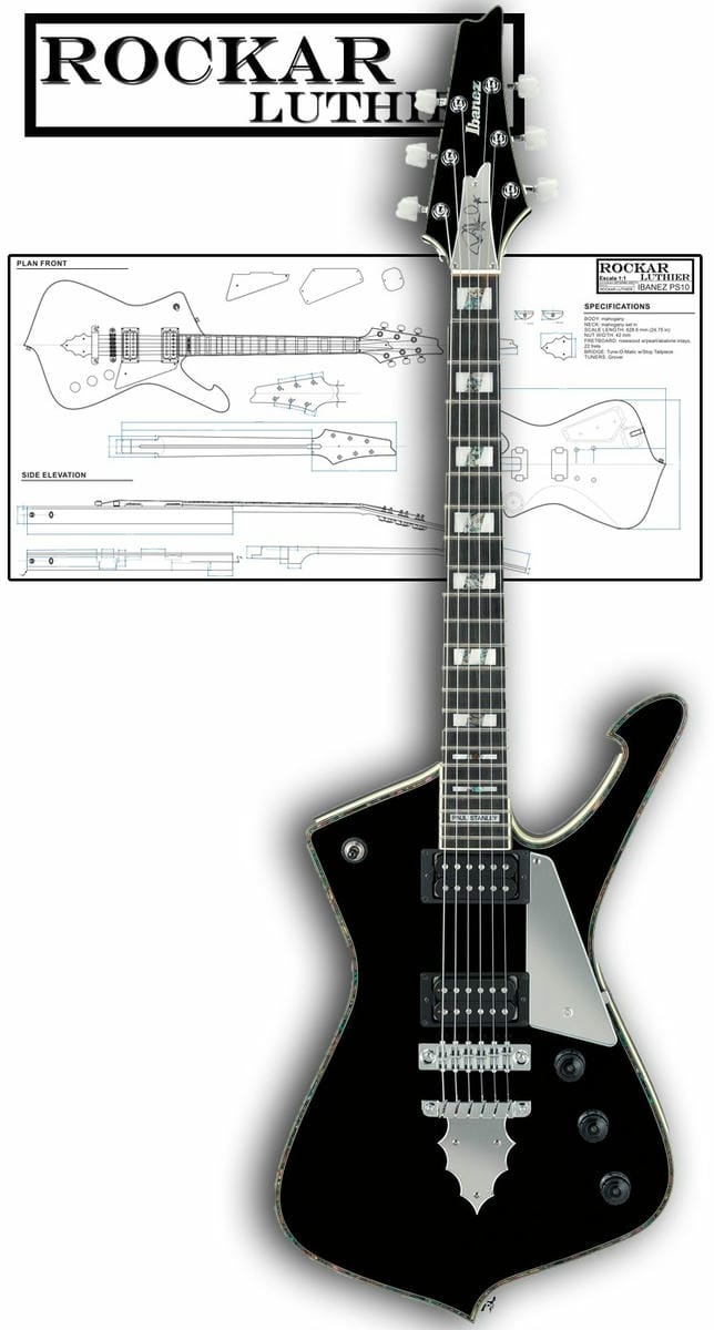 Style Ibanez PS10 (Paul Stanley)